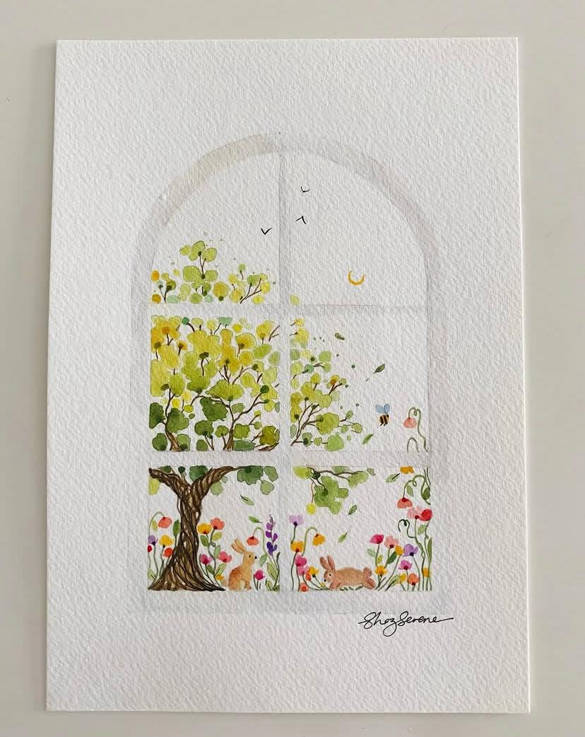 Joy through the Window (A5)